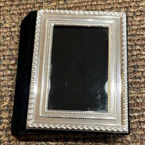Elegant Silver tone and Black Photo album